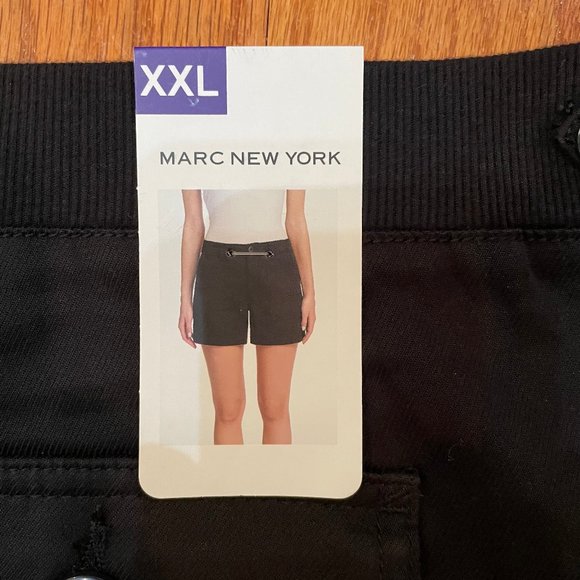 Andrew Marc Marc New York Black Shorts Size XXL NWT Pockets - Picture 3 of 6